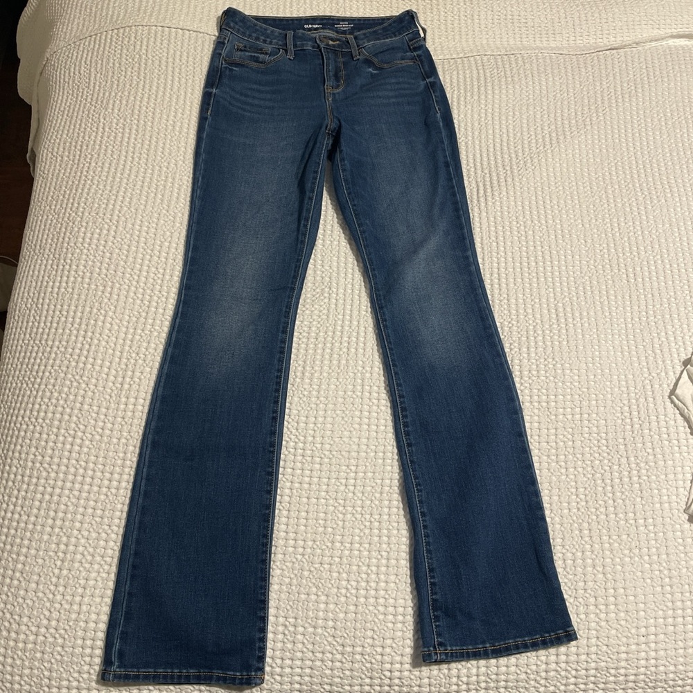 Old Navy Women's Classic Blue Boot Cut Jeans